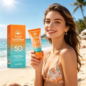 SPF50+ PA+++ Protection Isolation Sunscreen Brighten Repair Concealer Anti-Light Waterproof Sweatproof-50g per bottle
