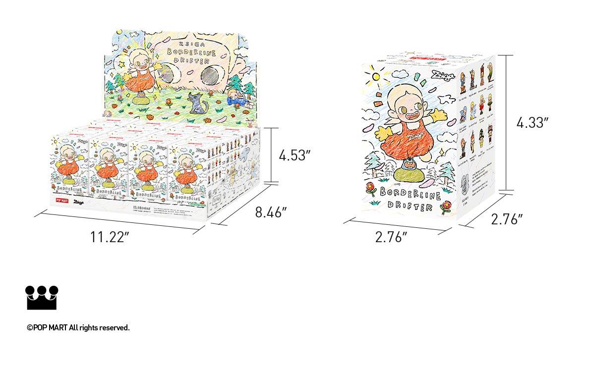 POP MART Zsiga Borderline Drifter Series Figures