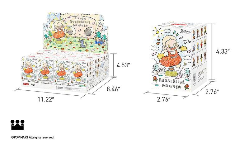 POP MART Zsiga Borderline Drifter Series Figures