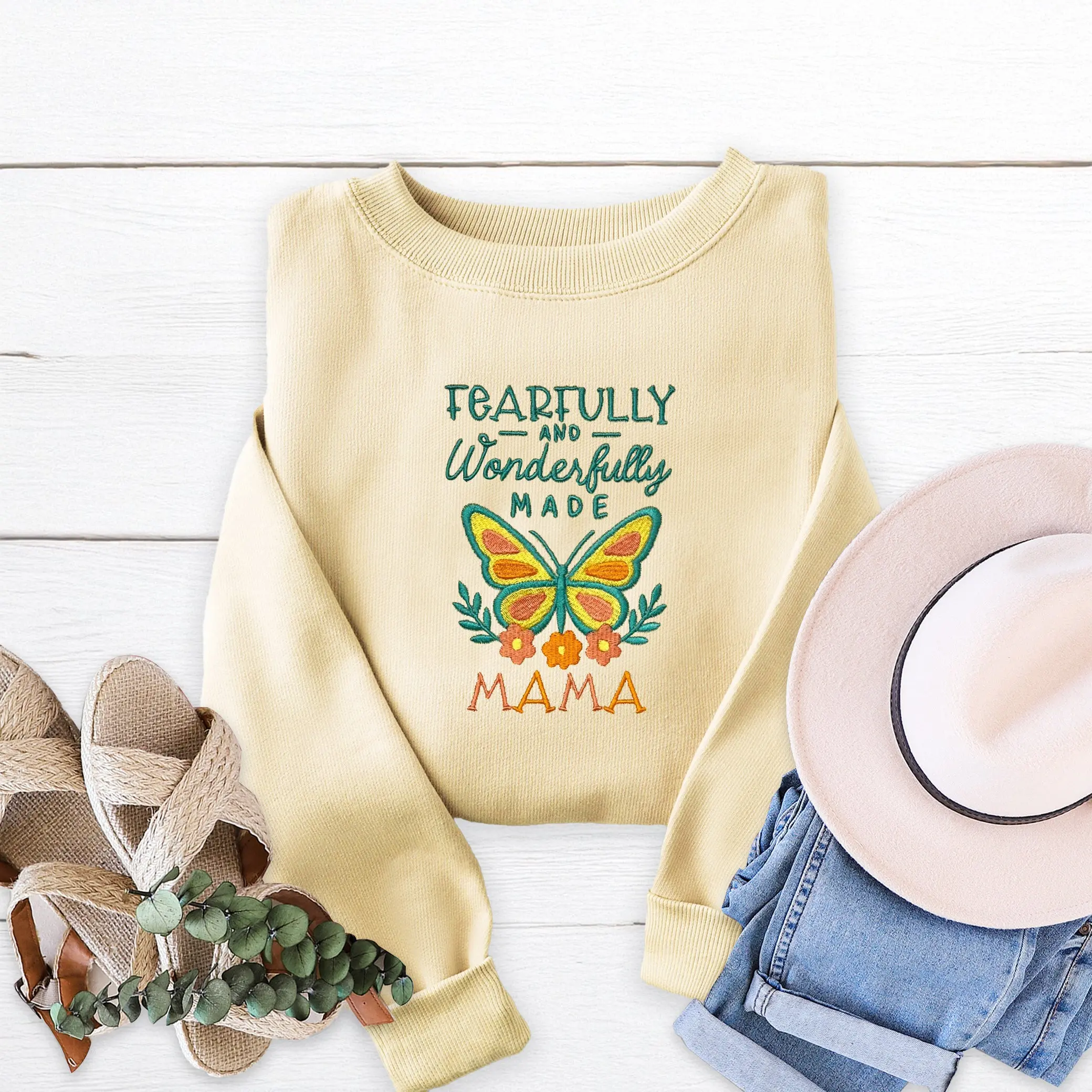Fearfully and Wonderfully Made Crewneck Sweatshirt