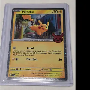 Pikachu PAF 018/091 Raw Card