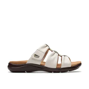 Clarks Womens Kitly Slide Flat Sandals Clarks Womens Kitly Slide Flat Sandals