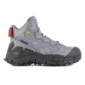 Reebok Work Mens Zig Kinetica Edge Ii Waterproof Composite Toe  Work/Duty - Grey