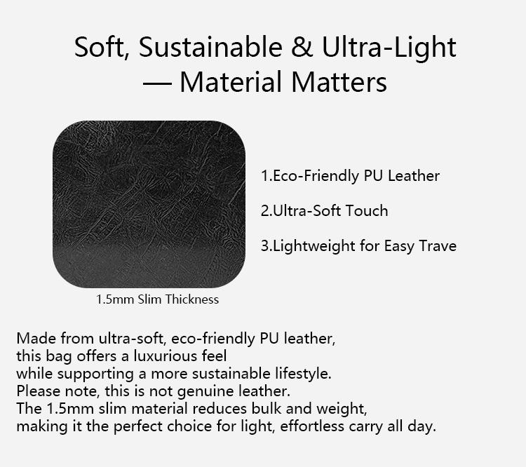 NewBella Luna Pro Shoulder Bag in PU Leather - Sleek Solid Color Top Handle Bag with Zipper Closure for School & Commute - 48x12x44 cm Daily Commuting PurseFallFreshness