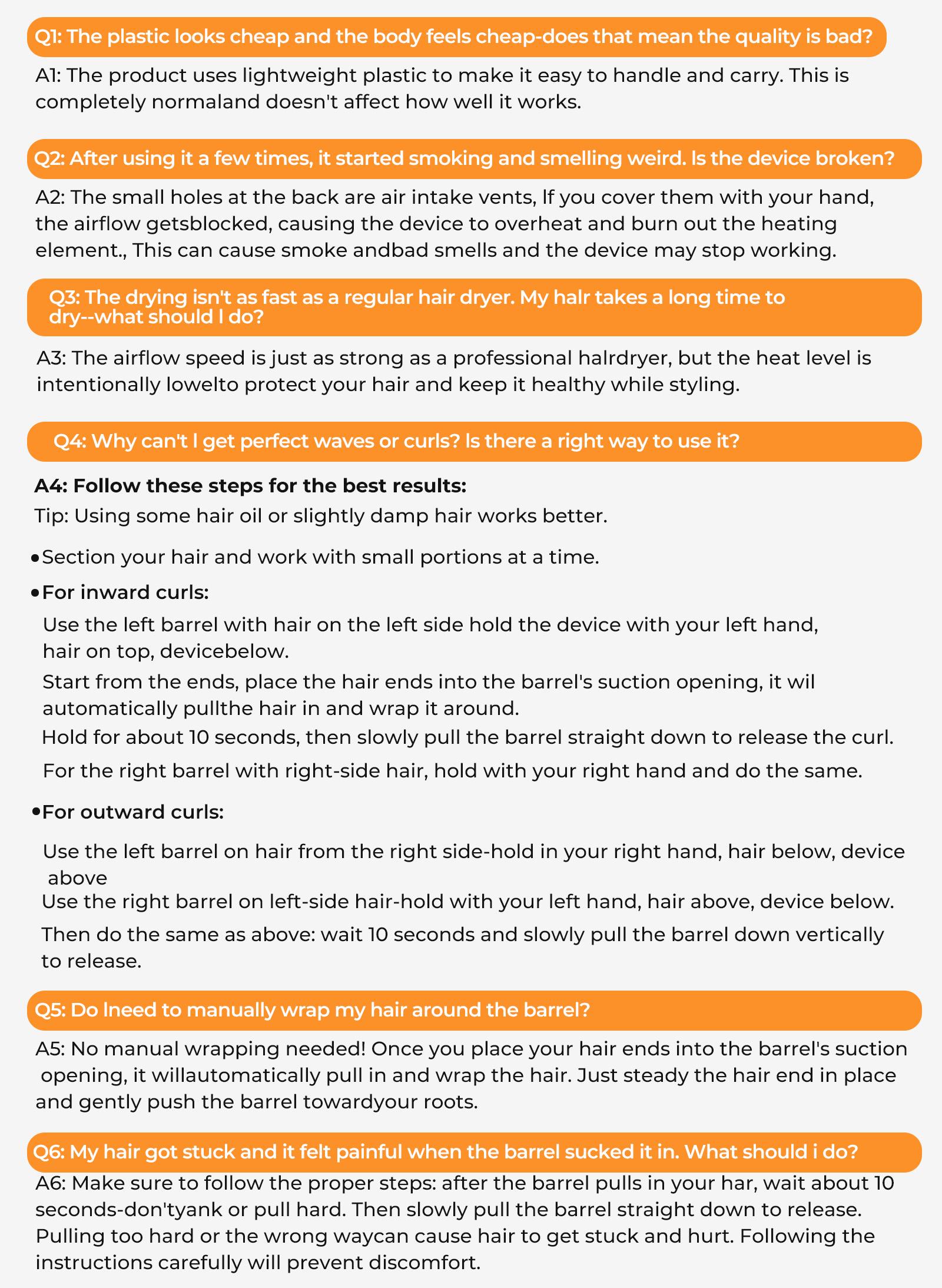 ATOPSKINS 5-in-1 Air Styler: Soft Airflow & Ultra-Lightweight(The attachments are made of plastic）, Zero Heat Damage (203°F) for Non-Aggressive Styling Includes 1 Hair Dryer 2 Hot Air Curlers Christiansmas Gift Black Blue White diffuser curly hair