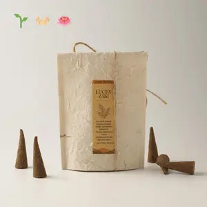 Lucky Zaki Incense Cones for Mood Uplift & Abundance Attraction