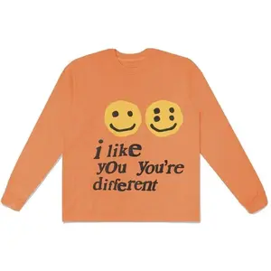 Cactus Plant Flea Market I Like You You're Different L/S Tee Orange