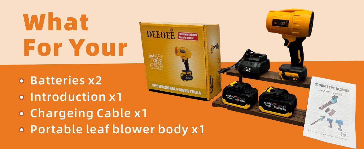 Cordless Leaf Blower Violent TurboFan,BrushlessPure Copper Motor With Battery, Handheld PowerfulDryer for Car,Car Drying after Wash, SnowRemoval Gift for Thanksgiving,Christmas