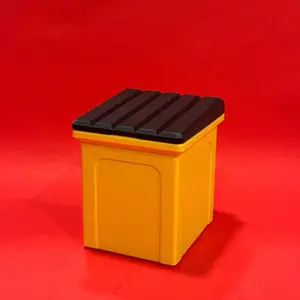 Yellow Dumpster Deck Box For Magic The Gathering MTG EDH Commander Custom Deck Box TCG Storage Fits 100 Double Sleeved Tcg Cards