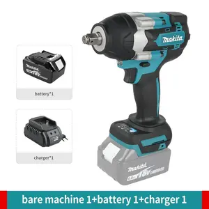 Makita DTW700 18V Cordless Impact Wrench with Brushless Motor High Efficiency Durable Auto Stop Electric Wrench for Professionals and DIY Enthusiasts