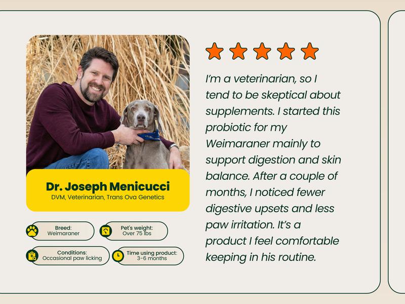 Boops Pets Probiotic 30 Billion for Dogs – 30 Billion CFU with Pre, Postbiotics & Digestive Enzymes – Supports Gut Health, Immunity, Loose Stools & Allergies – Filet Mignon Flavor – Vet Formulated – 60 Chews