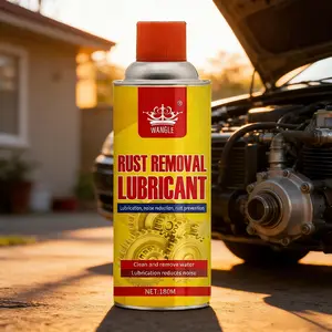 Multi-Function Rust Removal Spray-180ML forLubrication, Rust Prevention & Noise Reduction