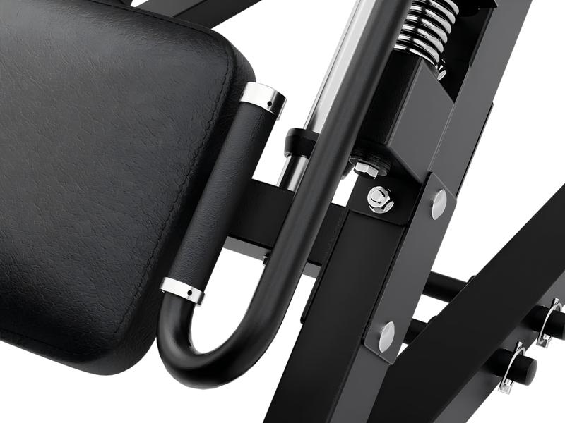 RitFit GAZELLE PRO 3-In-1 Leg Press and Hack Squat Machine for Comprehensive Lower Body Workout(Black/Red) Home Exercise Equipment Home Exercise Equipment