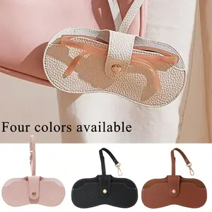 Multifunctional Eyeglass Storage Bag, Fashion Anti-Pressure Portable Glasses Clip, Women's Eye Protection, Travel & School Essential, Portable Sunglasses Organizer