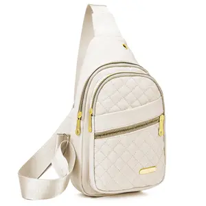 Women Fashionable Small Foldable Casual Crossbody Sling Backpack for Women & Men with Zipper Closure, adjustable shoulder strap Versatile for Travel & Work