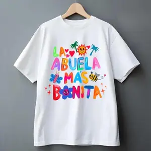 Trendy Casual Crop Top T Shirt for Women and Men Featuring a Grandmother Graphic Perfect Gift