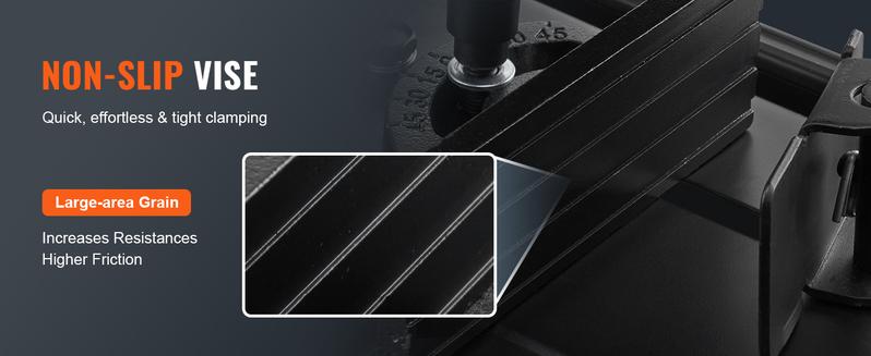 VEVOR Abrasive Chop Saw, TikTokShopBlackFriday, 14"/355mm Blade Diameter Cut Off Saw, 2300W 3600RPM Steel Cutting Machine, 0-45° Adjustable Angle Miter Saw for Cutting Metal Cutting Chop Saw for Steel/Rebar/Iron/Aluminum