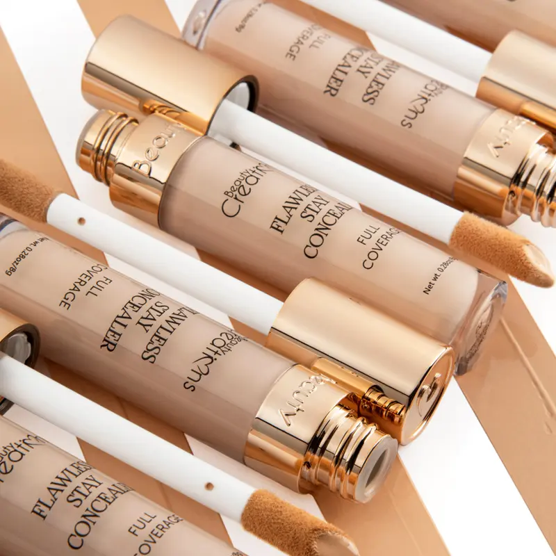 Beauty Creations Flawless Stay Concealer - Blendable Long Lasting Blur Skin Corrector Concealer & Foundation, Blurring Flawless Coverage, Creaseless Formula, Smoothing Effect, Blemish Treatment, All Skin Types Base