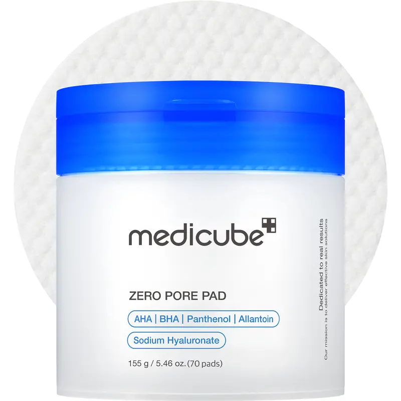 [medicube] Zero Pore Pads (AHA + BHA) |  Korean No.1 Viral Toner Pads