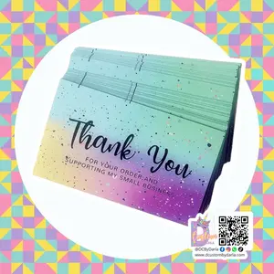 Sea thank you card