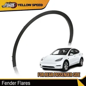 Front Driver Side Wheel Fender Flare Arch Molding Fit For 20-23 Tesla Model Y MY