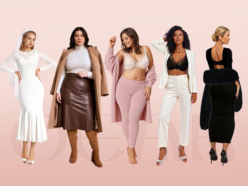 OEAK Womens Minimizer Bras Underwire Full Coverage Bra Plus Size Unlined Lace Bralette Lifting Tshirt Bras for Large Breast