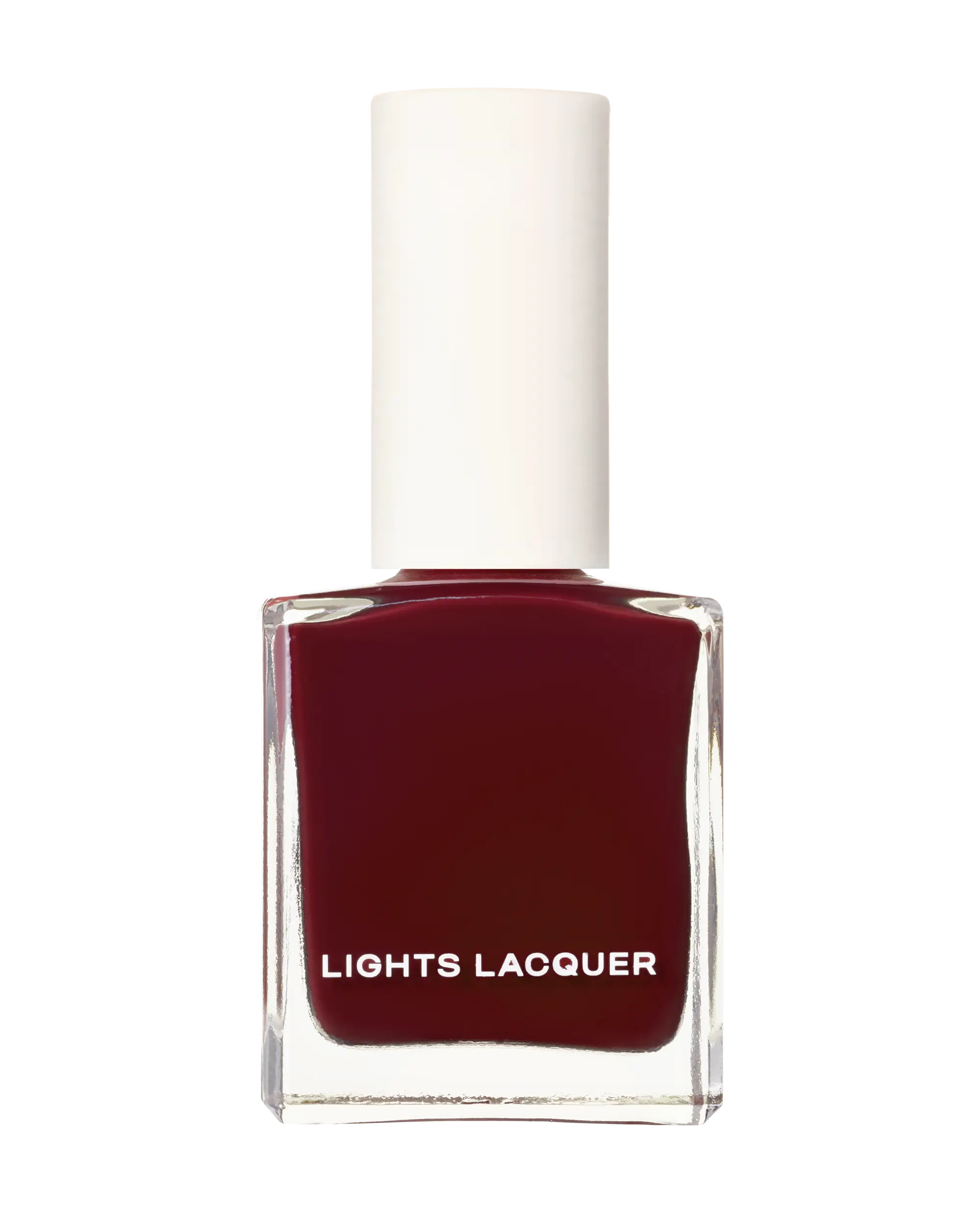 Cherry Wine Nail Polish - Deep Cherry Red with a Crelly Finish