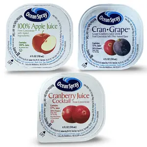 Ocean Spray Fruit Juice Individual Cups Variety Pack | Apple, Cran-Grape, Cranberry | Pack of 24