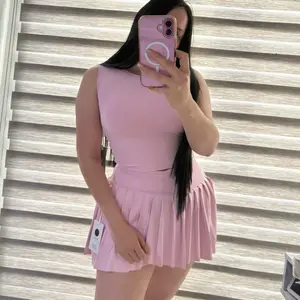 Baby pink tennis Set Skirt