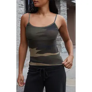 John Galt Women's Military Camo Skylar Tank Top
