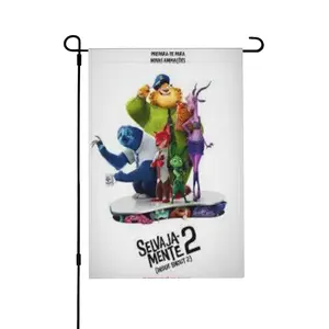 Zootopia 2 Garden Flag 12x18 Inch Double Sided Decoration for Outside Yard