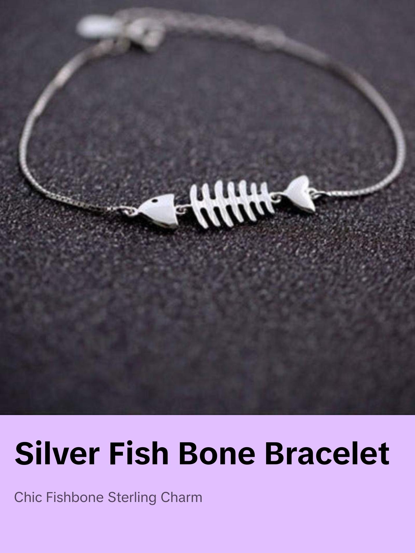 Fish Bone Bracelet & Anklet