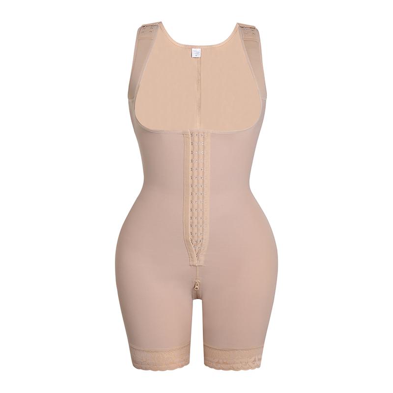 ChicCurve Faja Invisible Stage 2 Tummy Control Shapewear Bodysuit for Women - Compression Fabric for Refined Silhouette & Smooth Look