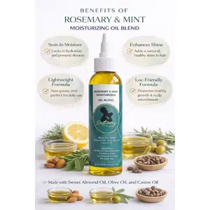 Rosemary and Mint Moisturizing Oil Blend