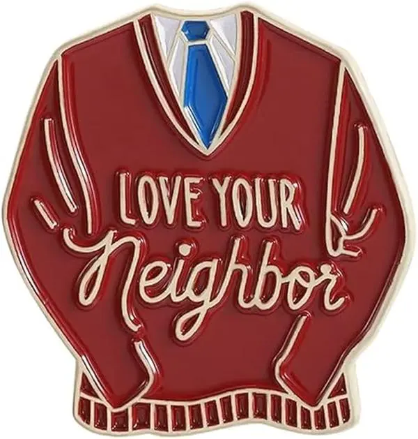 Brooch Set, 2-Piece Vintage Red Sweater Enamel Pins Inspired by Famous Music Lyrics, Alloy Jewelry Gift for Men & Women