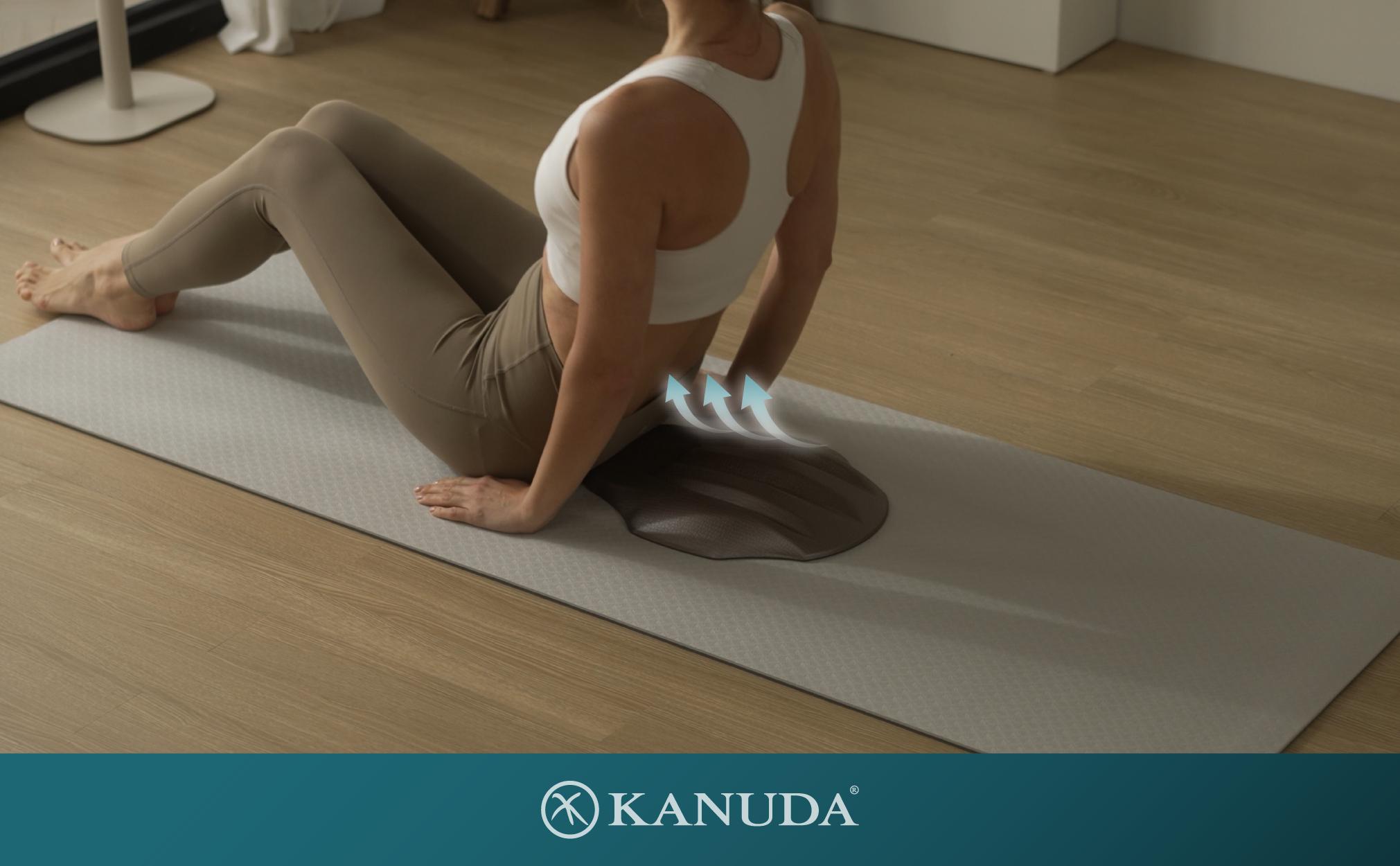 [Kanuda] Lumbar Nap | Lower Back Traction Pillow for Posture Correction, Lower Back Pain Relief, Tension Relief, Manual Massager