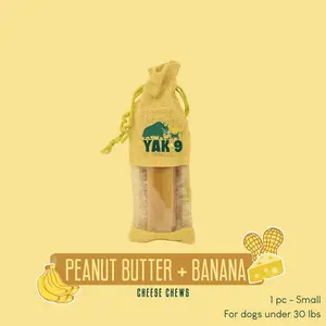 Peanut Butter & Banana Chews for Dogs