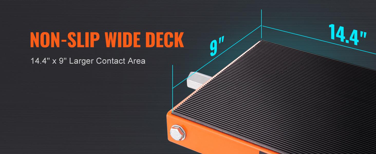 VEVOR Motorcycle Lift, TikTokShopBlackFriday, 1100 LBS Motorcycle Lift ATV Scissor Lift Jack with Dolly & Hand Crank, Center Hoist Crank Stand with Wide Deck & Tool Tray for Street Bikes, Cruiser Bikes, Touring Motorcycles