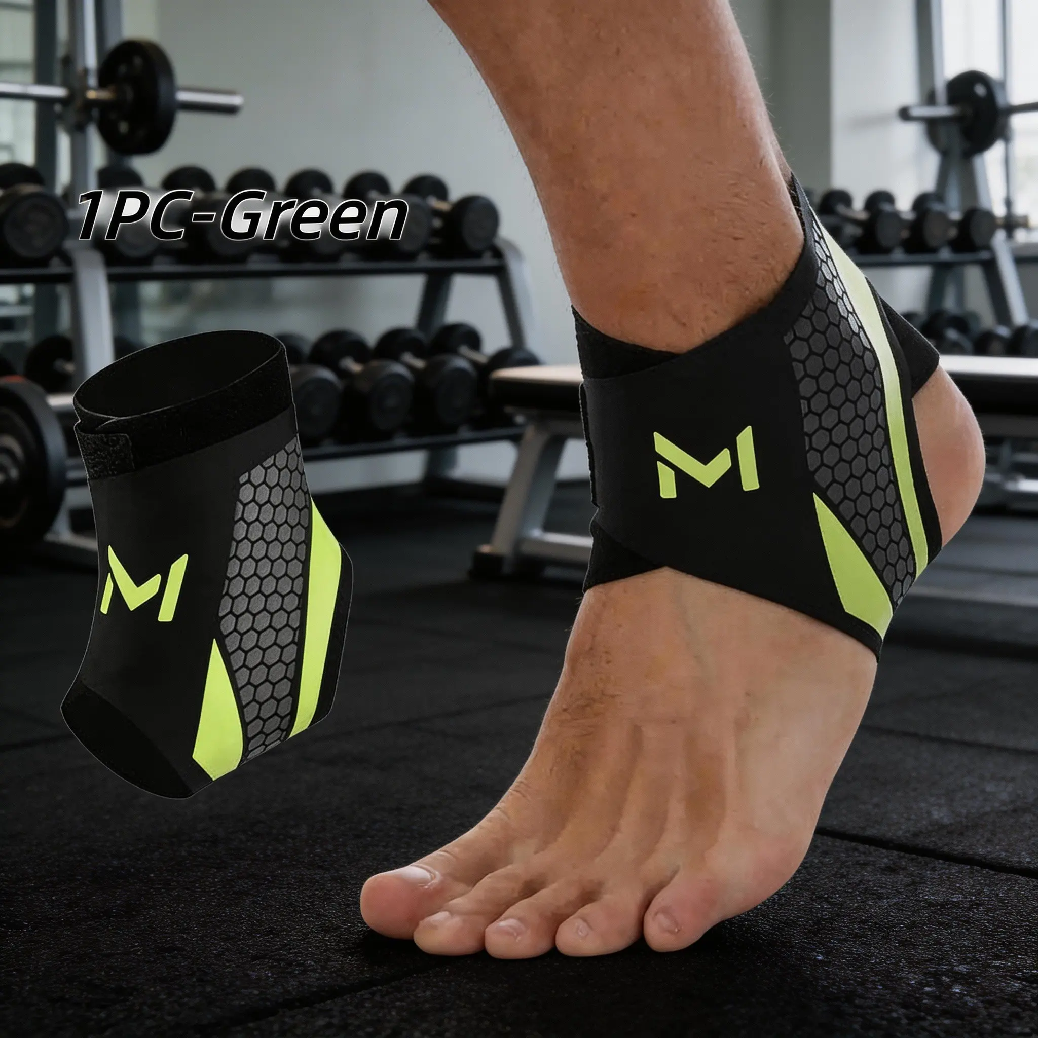 Fitness ankle protector Ankle Protective Compression, Ankle Stabilizer Support, Ankle Protection, Injury Prevention, Ankle Guard, Ankle Wrap, Ankle Sleeve, made of breathable polyester, suitable for basketball, football, running