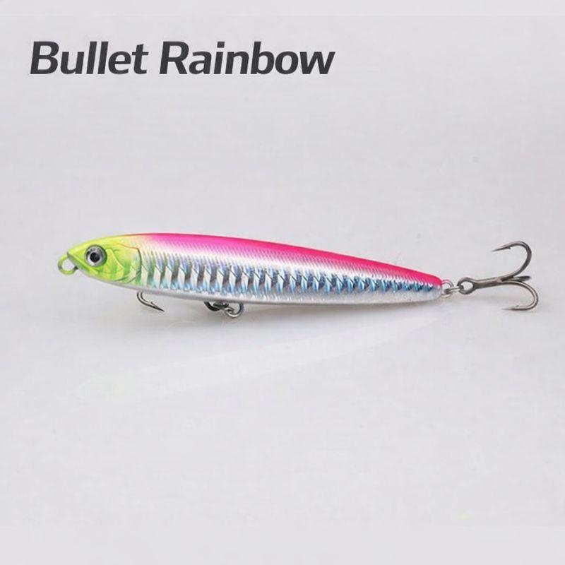 5 Color Assorted Set 0.63 oz / 3.35 inches Sinking Pencil Bait