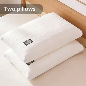 2 Pack Knitted Pillows Soft & Supportive Breathable & Skin-Friendly Ultimate Comfort 2 Pack Knitted Pillows Soft & Supportive Breathable & Skin-Friendly Ultimate Comfort