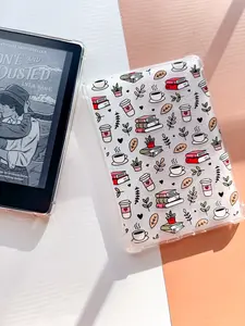 Coffee, Plants, and Books Kindle Case for Protection Device