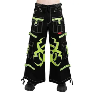 Tripp NYC Mega Biohazard Pants [Black/Lime]
