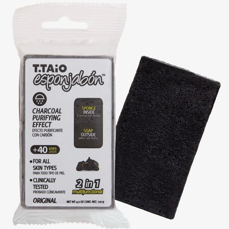 TTaio Esponjabon Variety Hydrating Moisturizing Sponge, Exfoliating Soap Clinically Tested for All Types 110g skin care Cleanser