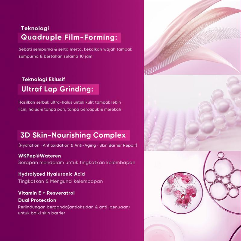 [NEW SHADE LAUNCH] SKINTIFIC Cover Glow Perfect Pink Cushion 11g Radiant Hydrated Flawless 10 Hours Glow Perfect Skin No Dullness No Oxidation