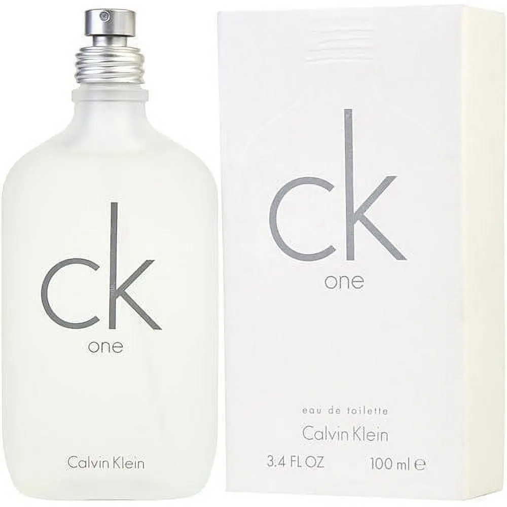 Calvin Klein CK One Eau de Toilette Spray for Men & Women, 3.4 fl oz - Fresh, Long-Lasting Unisex Fragrance