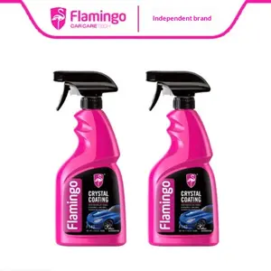 Flamingo CRYSTAL COATING Car coating agent Spray surface Car paint Optical drive water nano crystal plating Shield Hydrophobic Wax