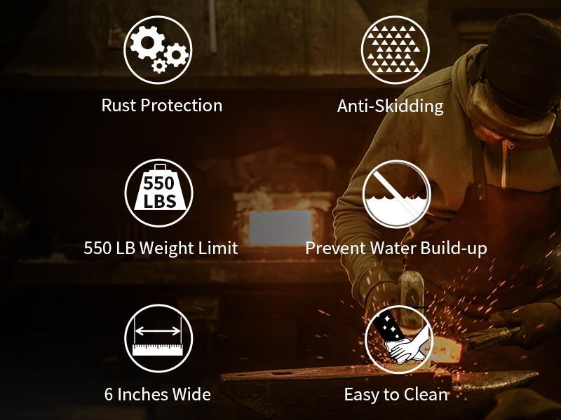 YITAMOTOR 6'' Running Boards Compatible with 2015-2025 Chevy Colorado/GMC Canyon Crew Cab, Bolt-on Drop Side Step, Black Powder Coated All-Steel Nerf Bar