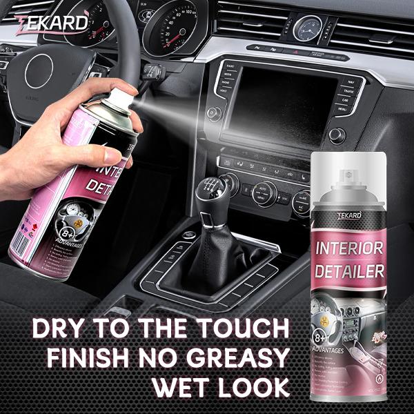 TEKARD Car Spray Cleaner 15 oz Quick Interior Detailer Polished Coated Anti-aging UV Protection Wheel Cleaner for Effortless Car Interior Maintenance