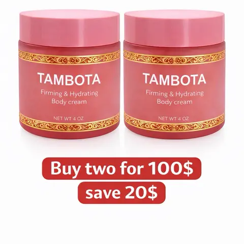 Tambota firming & hydrating body cream 113g each